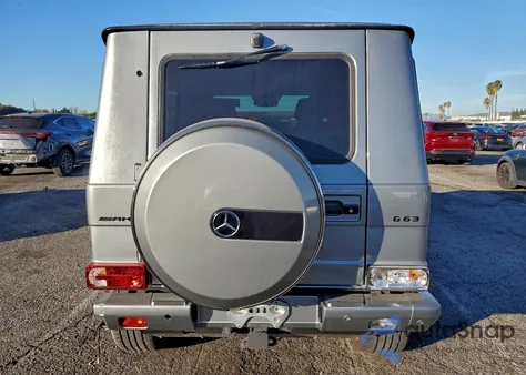 2017 Mercedes-Benz G 550 z USA, uszkodzony, nr VIN WDCYC3KF3HX265652